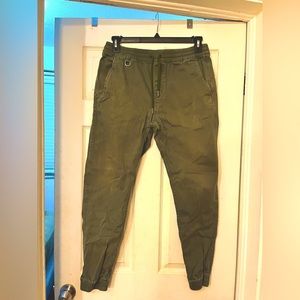 Publish olive green Sprinter joggers